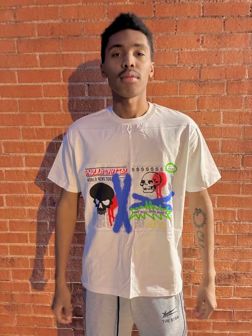 Skully Capitol “BREAKING NEWS” T-Shirt