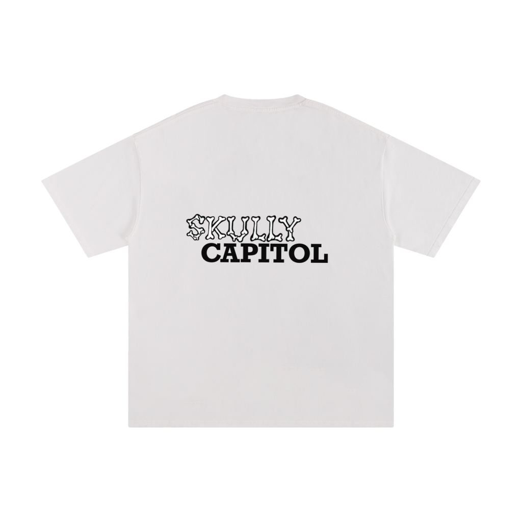 Skully Capitol “WARTIME” WHITE T Shirt
