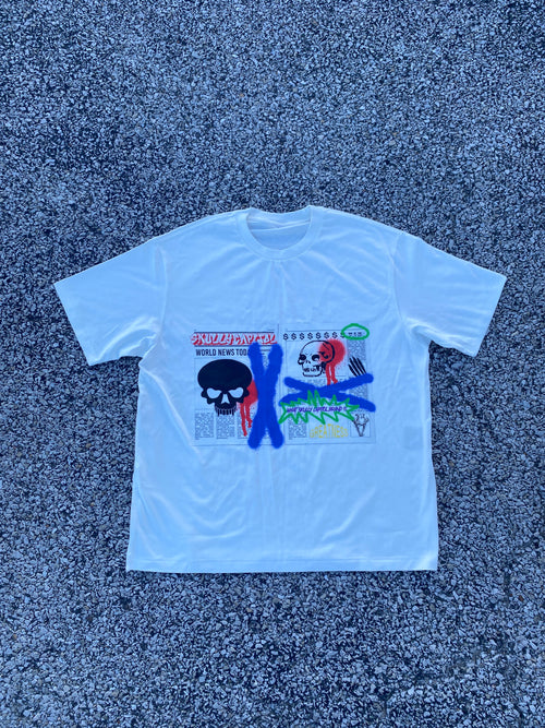 Skully Capitol “BREAKING NEWS” T-Shirt
